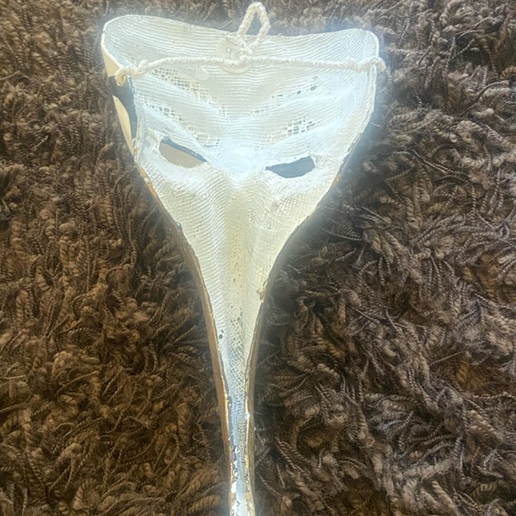 Famous Plague Doctor Venetian Mask Hand Painted Wall Decor - Picture 3 of 4